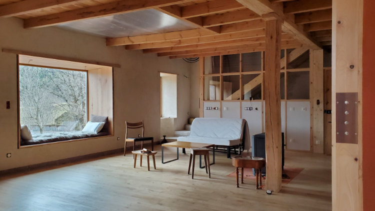 maison la rochette charpente